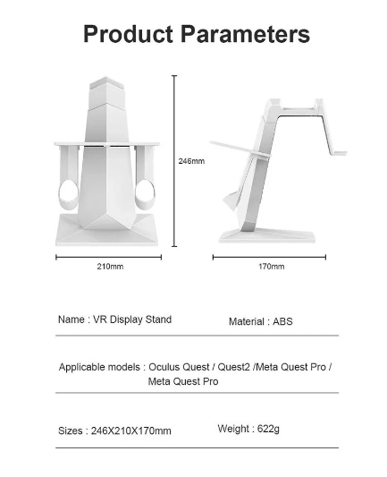 Compact Stand for Quest 3